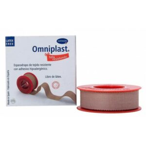 163346 - ESPARADRAPO OMNIPLAST TELA ROSA 5MX1,5CM